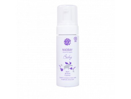 NAOBAY Baby dětský šampon s bublinkovou pěnou, BUBBLR Foam, 150 ml