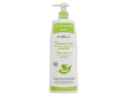 Pěna do koupele 3v1 500 ml pro nejmenší BIO