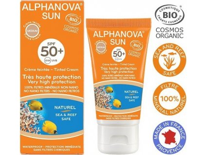 alphanova opalovaci tonovaci krem tmavy spf 50 50 g