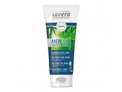 lavera Vlasový a tělový šampon pro muže 3v1 200 ml