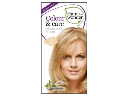 Hairwonder Dlouhotrvající barva BIO SVĚTLÁ BLOND 8 100 ml