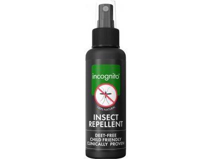 Incognito Přírodní repelent ve spreji 100 ml - 100% ochrana proti veškerému hmyzu