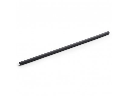 Přírodní minerální brčko EURO STRAWS Bobba 12x230mm, Charcoal Black, 80ks, jednotlivě baleny