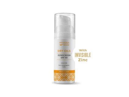 WoodenSpoon Opalovací krém na obličej s nízkým komedogenním indexem, 50 ml