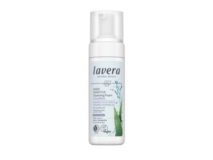 lavera Basis Sensitiv Čisticí pleťová pěna 150 ml