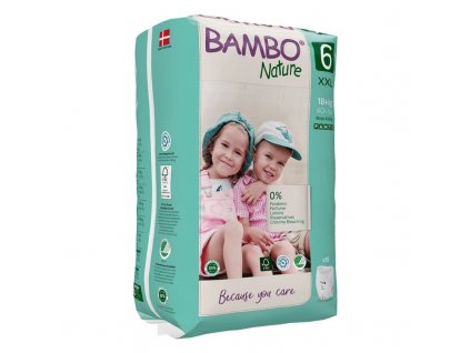 detske pleny bambo nature pants 6 xxl 18 kg 18ks