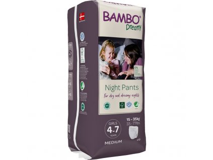 bambo dreamy medium pro divky 4 7let 15 35kg 10ks