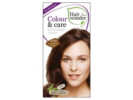 Hairwonder Dlouhotrvající barva BIO ČOKOLÁDOVÁ HNĚDÁ 5.35 100 ml