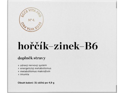 59721 4 horcik zinek b6 ecce vita 31 sacku 152 g