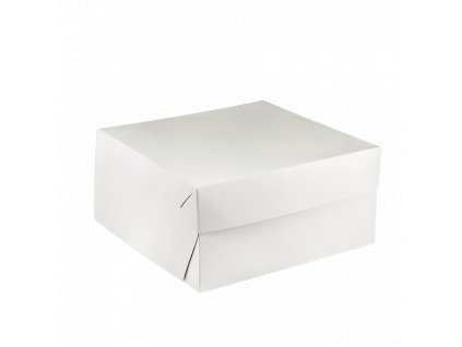 Krabice na dort papírová 14x14x9 cm krt/50 ks