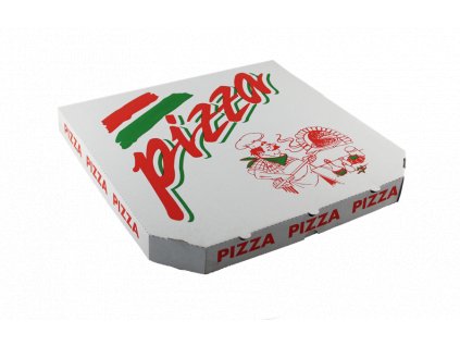 Krabice na pizzu 32x32x3 cm kuchař ideal pack® bal/100 ks