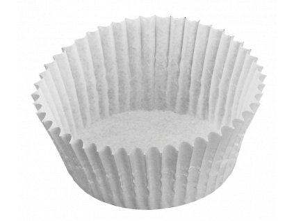 Cukrářské košíčky papírové 100x23 mm bílé bal/1000 ks