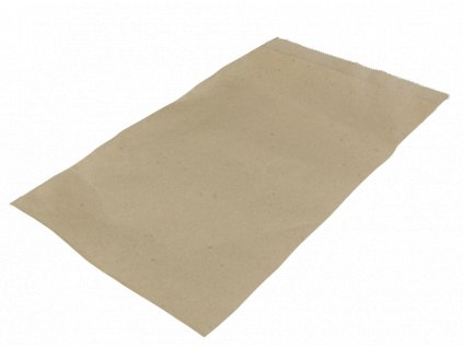 Papírový sáček 0,5 kg kupecký hnědý 140x230 mm bal/15 kg
