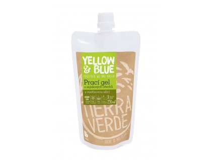 Tierra Verde – Prací gel vavřín (Yellow & Blue), 250 ml