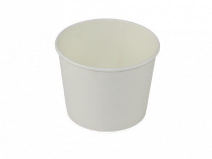 Papírová miska na polévku 500 ml bílá bal/50 ks