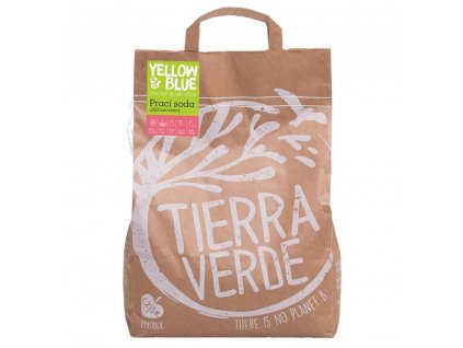 Prací soda - těžká soda, uhličitan sodný (papírový pytel) Tierra Verde 5kg
