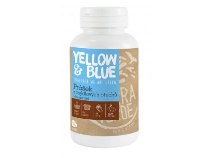 Tierra Verde – Prášek z mýdlových ořechů (Yellow & Blue), 100 g