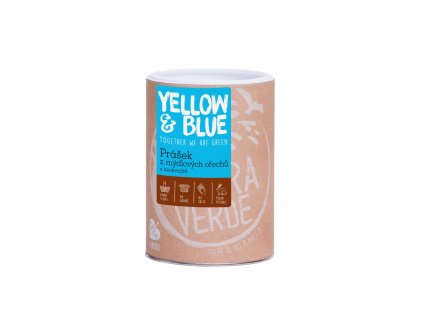 Tierra Verde – Prášek z mýdlových ořechů (Yellow & Blue), 500 g