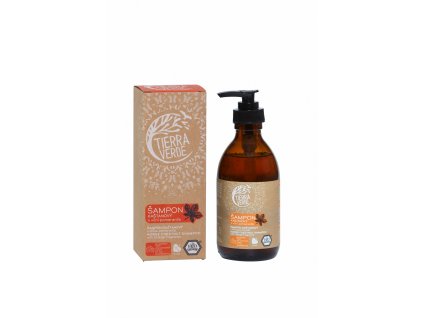 Tierra Verde – Šampon kaštanový s vůní pomeranče 230 ml