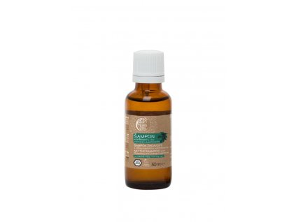 Tierra Verde – Šampon kopřivový s vůní rozmarýnu a pomeranče, 30 ml