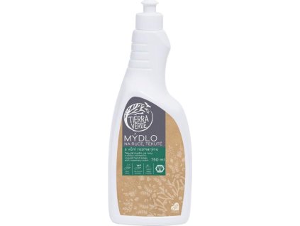 Tierra Verde – Tekuté mýdlo na ruce – rozmarýn, 750 ml