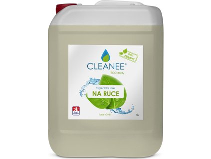 CLEANEE EKO hygienický sprej na ruce - přírodní 5 L
