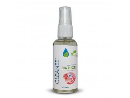 CLEANEE ECO hygienický sprej na ruce s vůní GRAPEFRUITU 50 ml