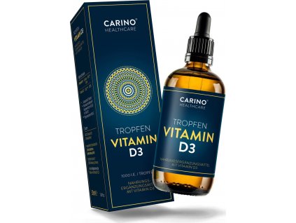 60687 5 vitamin d3 kapky 50 ml 1000 i e carino