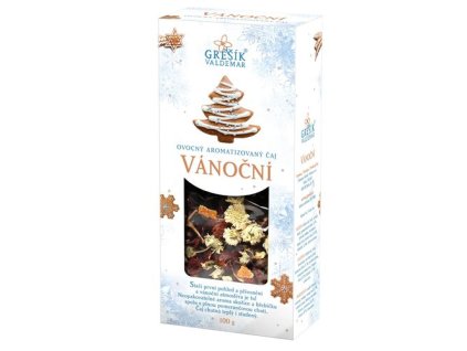 Vánoční 100 g krab. GREŠÍK Ovocný čaj
