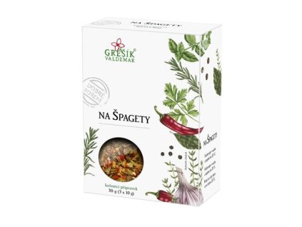 Na špagety 30 g GREŠÍK Dobré koření