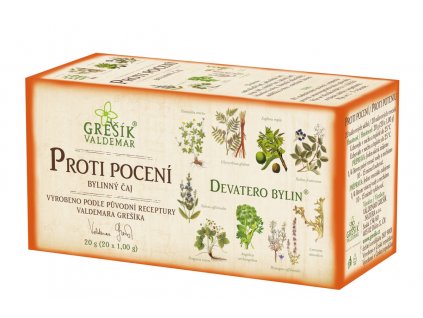 Grešík Proti pocení 20 x 1,0 g