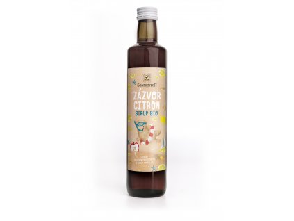 Zázvor - citron sirup bio 500 ml