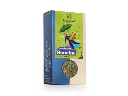 Povznášející Sencha bio, zelený čaj, 70g syp.