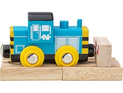 Bigjigs Rail Dřevěný vláček Shunter