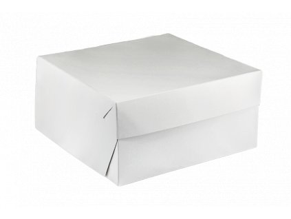Krabice na dort papírová 18x18x9 cm krt/50 ks