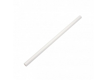 Papírové brčko Jumbo 8/150 mm bílé ideal pack® bal/100 ks