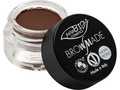 Browmade, pomáda na obočí 02 warm brown 4 ml