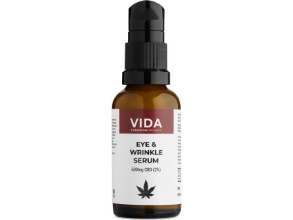 CBD Oční sérum proti vráskám, 600 mg 30 ml