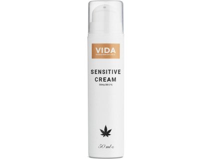 CBD Krém na citlivou pleť, 500 mg 50 ml