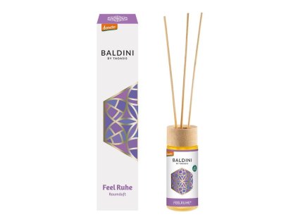 Aroma difuzér Odpočinek, Bio Demeter, Baldini 100 ml + 7 tyčinek