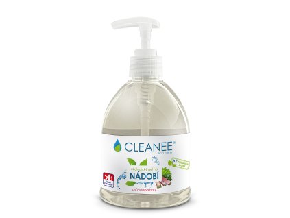 CLEANEE EKO gel na NÁDOBÍ s vůní rebarbory 500 ml s dávkovačem