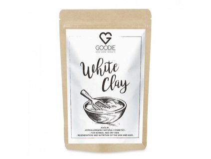 GOODIE Bílý jíl - kaolin 140 g