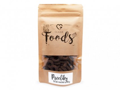 GOODIE Preclíky v hořké čokoládě 80 g