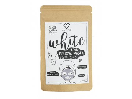 GOODIE WHITE Face mask - jílová maska 30 g