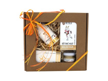 Dárkové balení 2x Kozí kolostrum regenerační krém balzám scaled