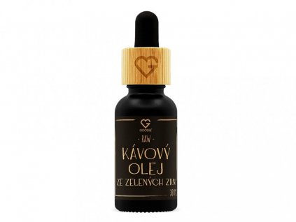 GOODIE Kávový olej ze zelených zrn RAW 30 ml