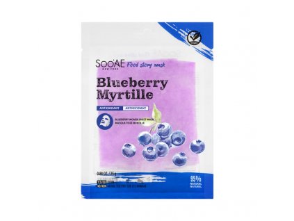 Soo'AE FOOD STORY MASKA - BORŮVKA 25g