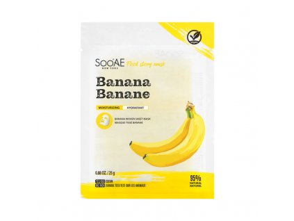 Soo'AE FOOD STORY MASKA - BANÁN 25g