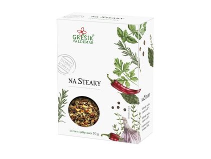 Na steaky 50 g GREŠÍK Dobré koření