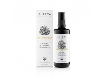 Růžová voda sprej ve skle - Alteya Organics 100 ml